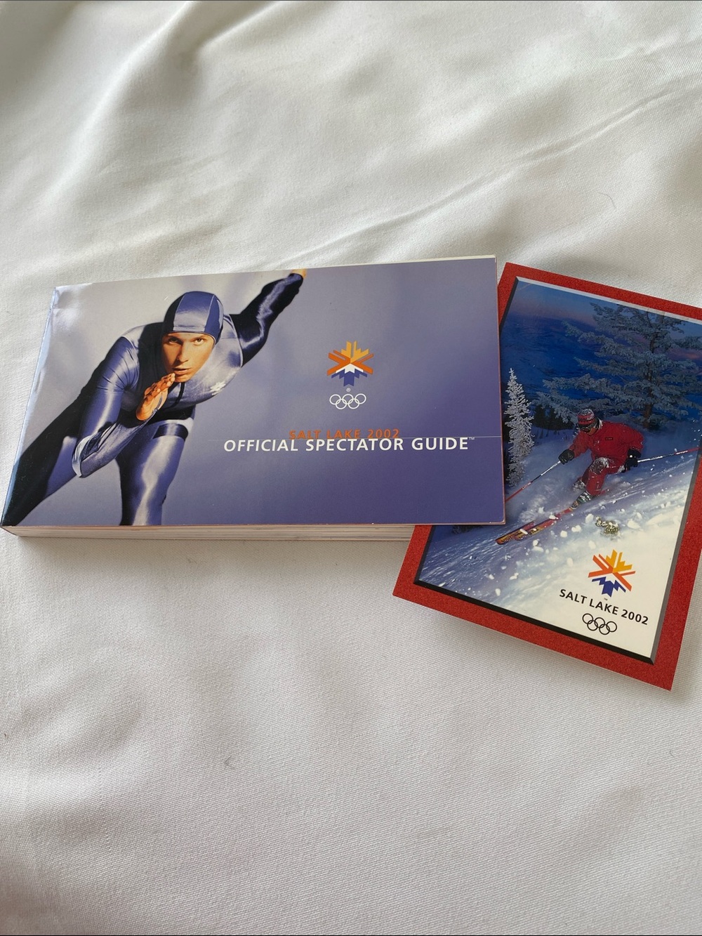 Vintage Olympics 2002 Salt Lake Guide/Card